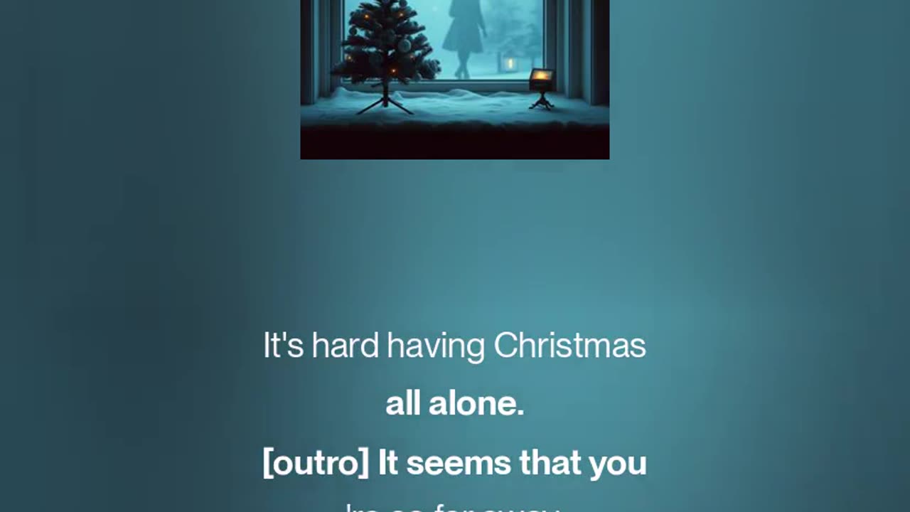 Having a Christmas Without You Here (song about the loss of loved ones around Christmas)