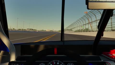 A Lap Around Daytona in a NASCAR Truck!