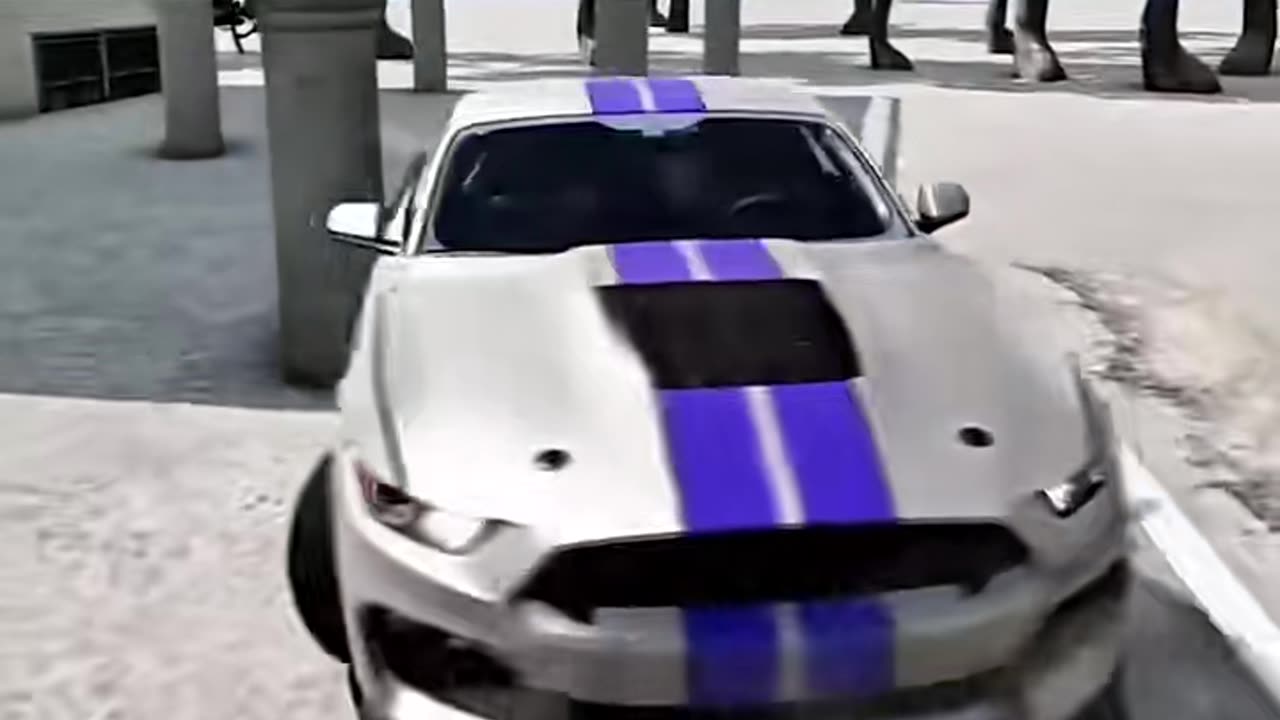 “Ford Mustang Crash Simulator & Supercar Racing Game Showdown”