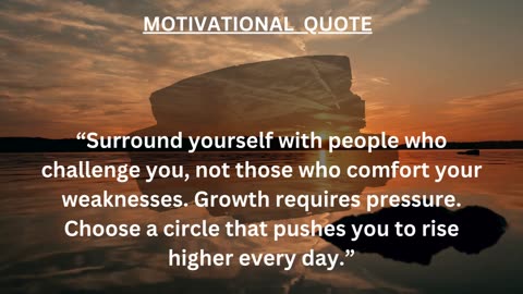 Motivational Quote, 👥 Your circle = your future. Choose wisely
