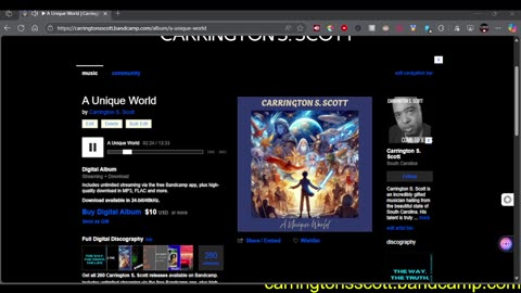 Late Night Stream: A Unique World by Carrington S. Scott