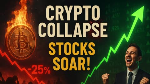 Bitcoin’s Bull Run in Danger? Stocks Rally as Crypto Markets Collapse