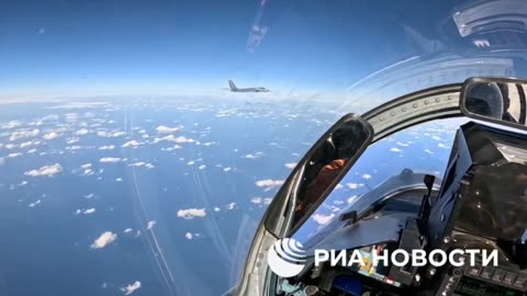 Tu-95MS strategic Japan, the Russian Ministry of Defense reported.