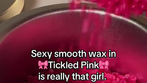 Melting Sexy Smooth Tickled Pink Hard Wax | Best Hard Wax | @purely.alyssa