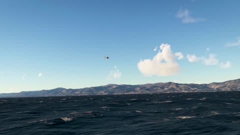 A fisherman off of the coast of Los Angeles has an encounter with a water-based UAP #losangeles #ufo