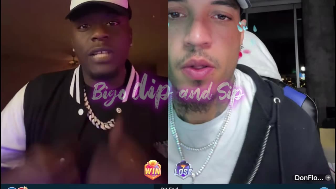 Finesse n Flocko line n Finesse talks about drug usage n clothing line 10/24/25 #bigoclipandsip