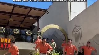 5 6 7 8 sunset dancers Boracay!