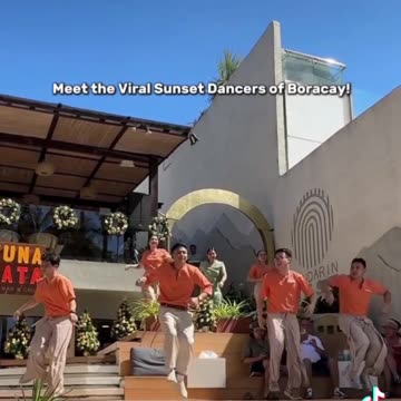5 6 7 8 sunset dancers Boracay!