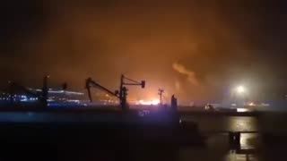 💥🚣‍♂️ Ukraine Russia War | Turkish Sailors Record Russian Attack on Ukraine Port | RCF