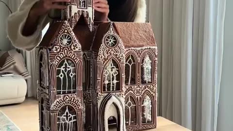 A Whole Castle Made of Cake?! 😳🏰🎂