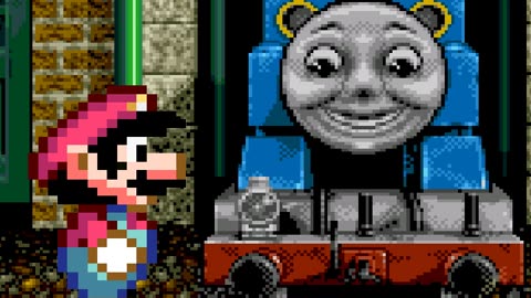 Mario meets Thomas the Tank Engine - Director's Cut (lost media recreation)