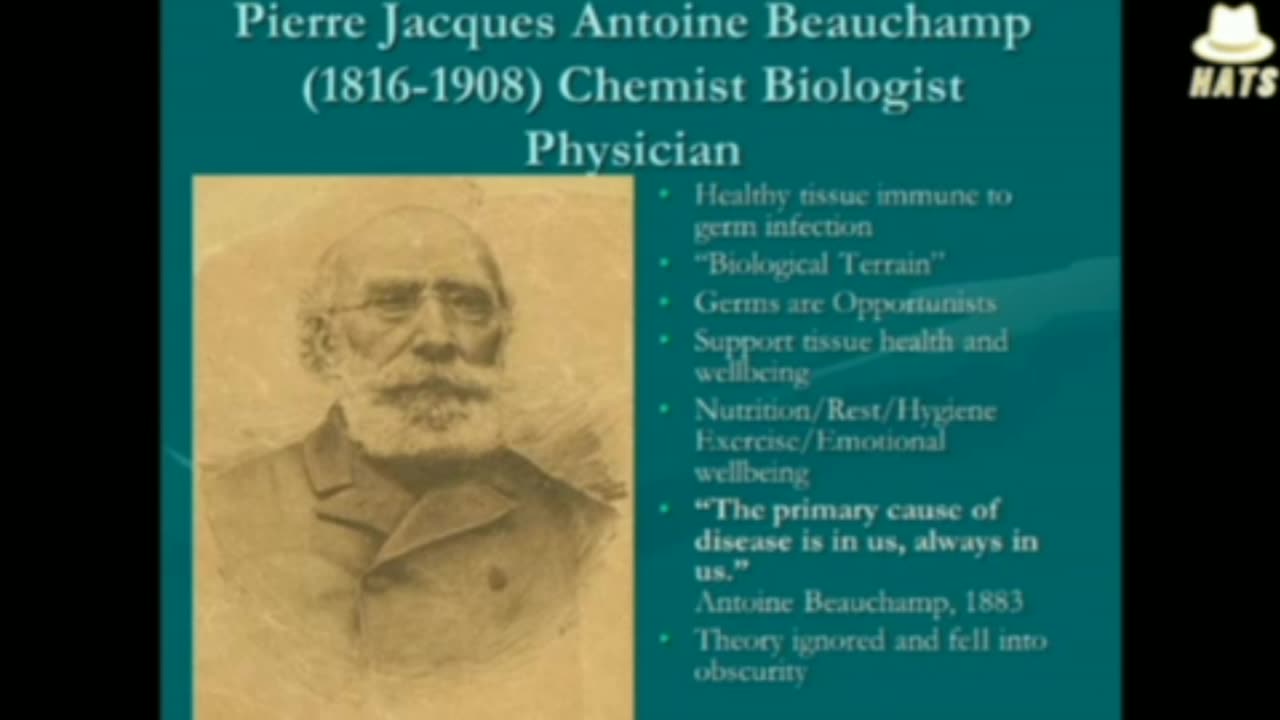 Terrain theory completely debunks germ theory...