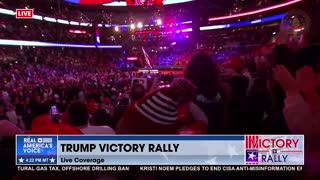 Village People perform at todays President Trump Rally