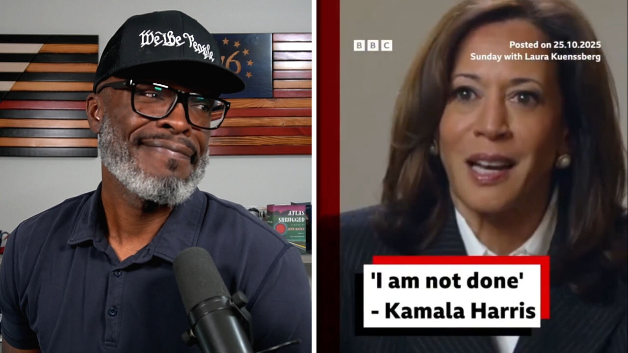 Kamala Harris Says She's NOT DONE... Hints Toward A 2028 Run!