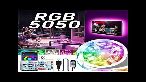 RGB LED Strip Lights APP Control Color Changing Flexible Luces Led USB Review