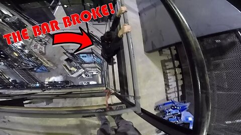 MY FRIEND NEARLY DIED! OVERNIGHT CHALLENGE IN NATIONAL THEATRE