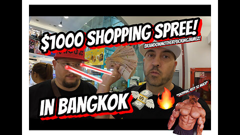 $1000 Shopping Spree for My Boy in America! | Brandon Jamez visits Bangkok