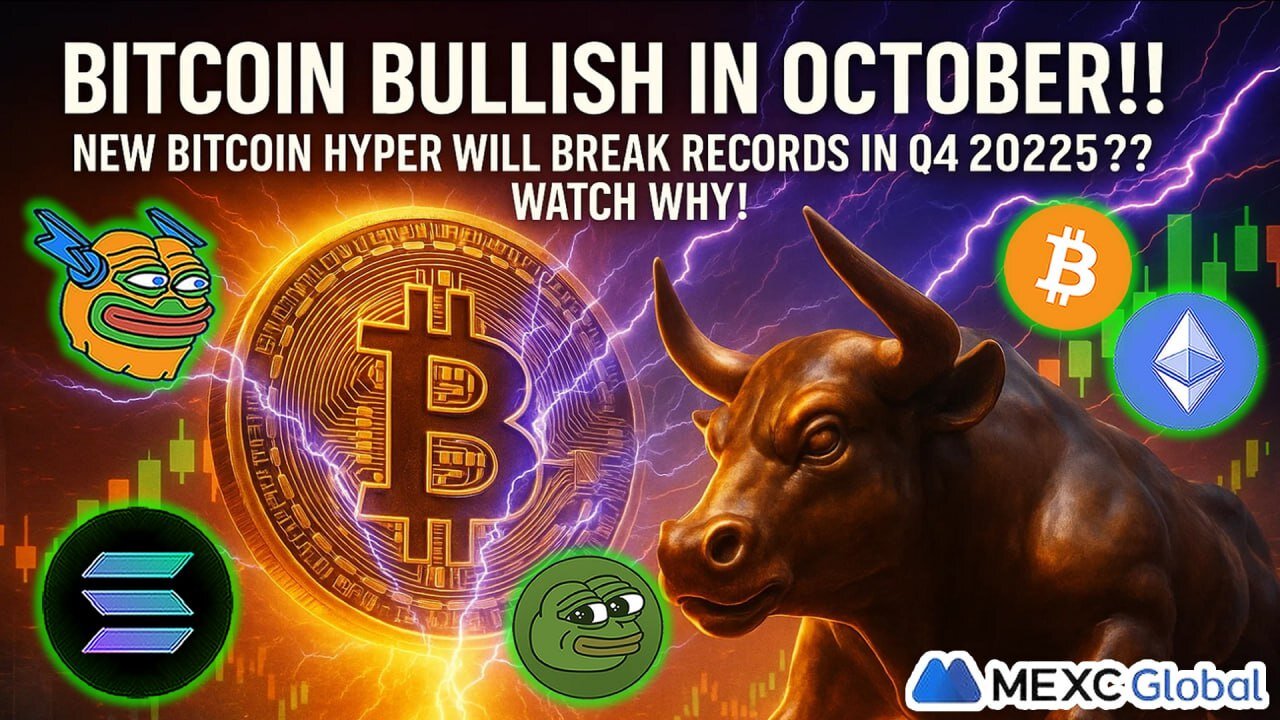Bitcoin Looking Bullish for October!! Bitcoin Hyper New Crypto Trend Hype!!