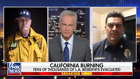 LA Fire Captain: 'We're Still Under Red Flag Conditions'