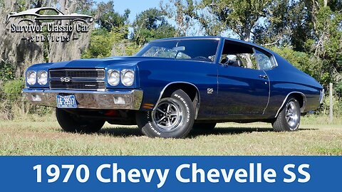 🔥 Real 1970 Chevelle SS Survivor! 81k Original Miles | 454 Big Block, 4-Speed, Build Sheet!
