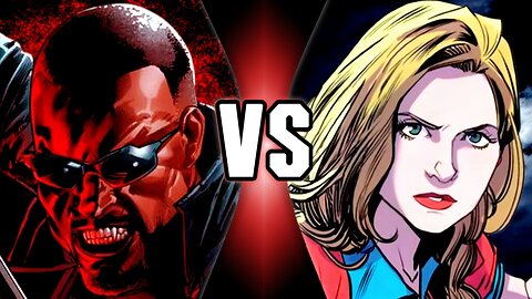 Blade VS Buffy (Marvel VS Buffy the Vampire Slayer) DEATH BATTLE!