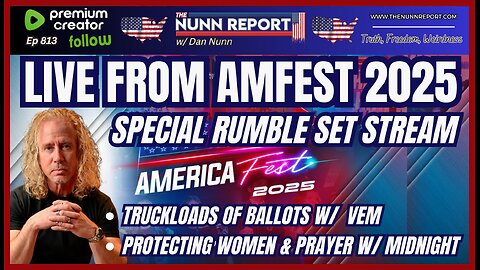 [Ep 813] LIVE from Rumble Set at AmFest 2025 | Guests Vem, Midnight, & Kevin Smith