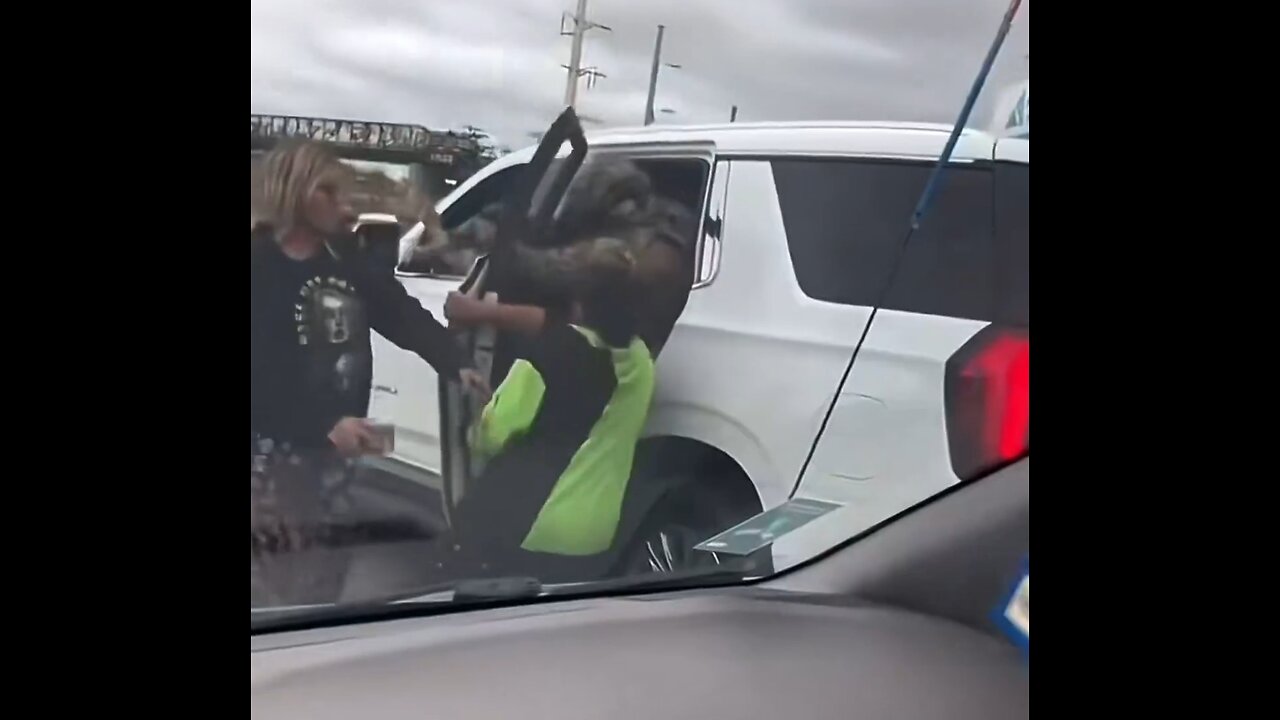 Anti ICE Protester IMMEDIATELY Regrets It When Blocking An ICE Agent