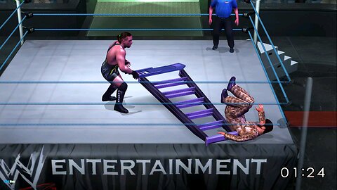 Rob Van dam vs Rico |TLC |π🪜🪑 SmackDown Here Comes the Pain |#💪 Rvd👎 # Frog Splash# Codman