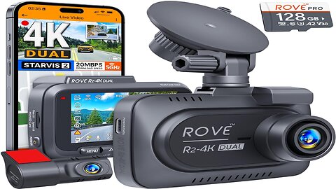 ROVE R2-4K DUAL Dash Cam Review - The Ultimate Car Witness?