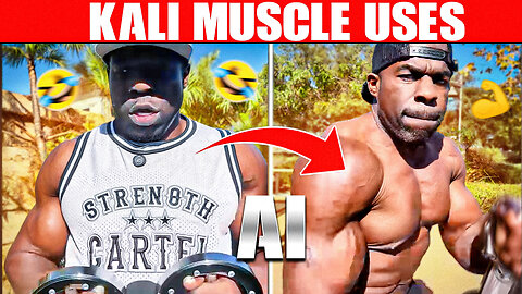 Kali Muscle Uses AI To Look Less Weak - HILARIOUS!