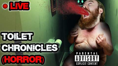 UGLY STINKY MAN get SCARED ON THE TOILET | Toilet Chronicles Live Let's Play