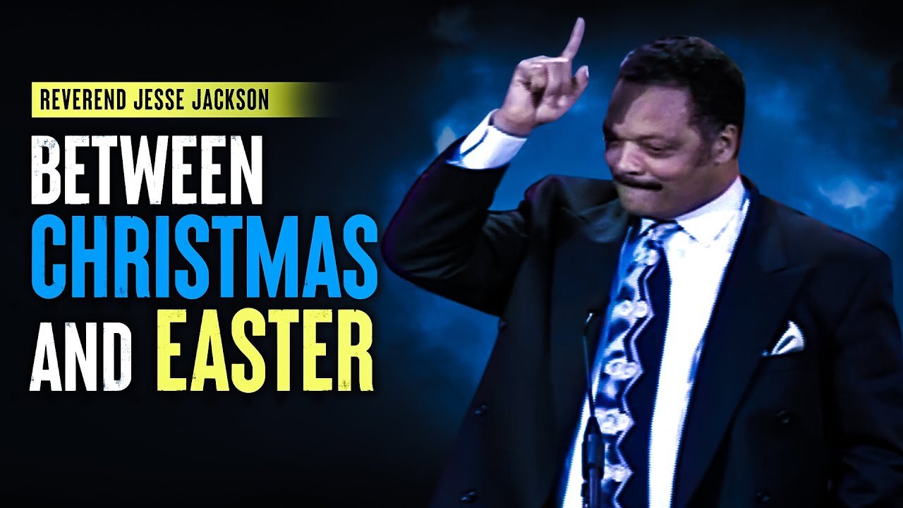 Reverend Jesse Jackson Preaches Between Christmas and Easter