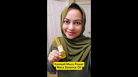 Karseell Maca Power Maca Essence Oil Moroccan Argan Cold Pressed Hair Body Oil