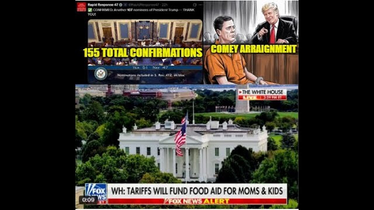 Hints Insurrection Act! Tariffs funding gov! 107! Gaza War over! Much more... 10/8/2025