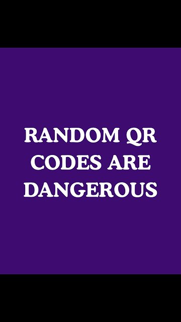 Why Random QR Codes Are Dangerous (Watch Before You Scan)