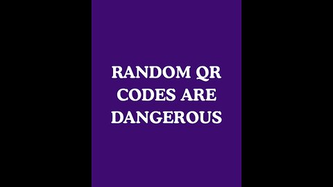 Why Random QR Codes Are Dangerous (Watch Before You Scan)