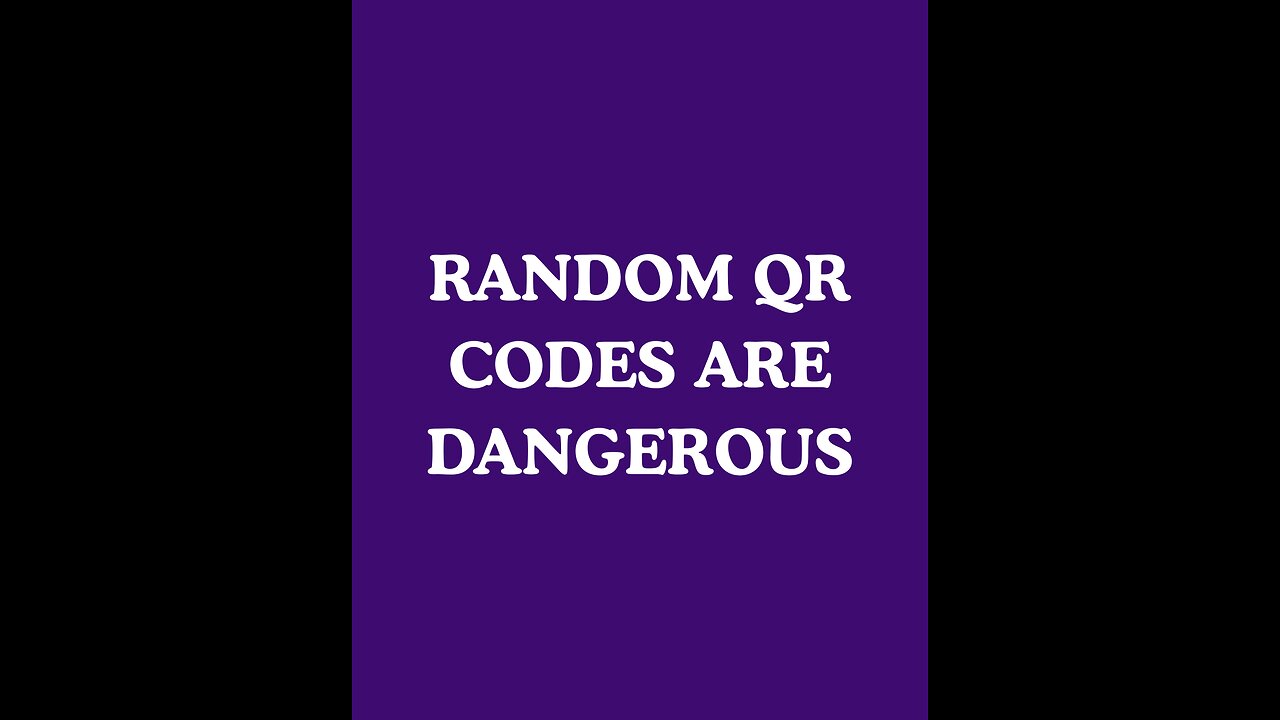 Why Random QR Codes Are Dangerous (Watch Before You Scan)