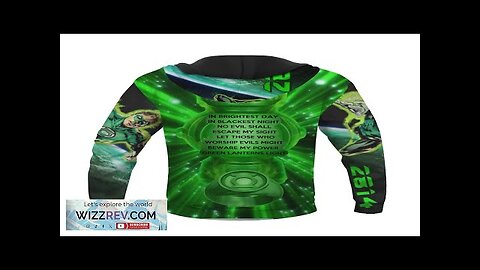 Great Mike’s 2814 Green Lantern Cool Quote Pullover Hoodie Review