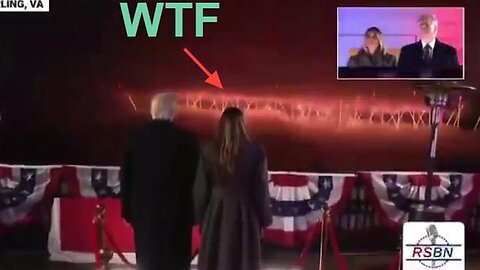 Shadow of Ezra - Donald Trump and Melania Trump make a grand entrance in Washington, D.C., witnessing a dazzling fireworks display. SUM OF ALL FEARS , NONE SLEEP TONIGHT #Q #TRUMP #DAN #SCAVINO #FIREWORKS #DC #JFK #JR #JFKJR #VK #VINCENT #KENNEDY #VI