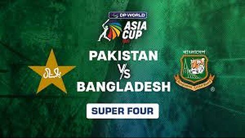 Pakistan vs Bangladesh | 17th Match | Asia Cup 2025