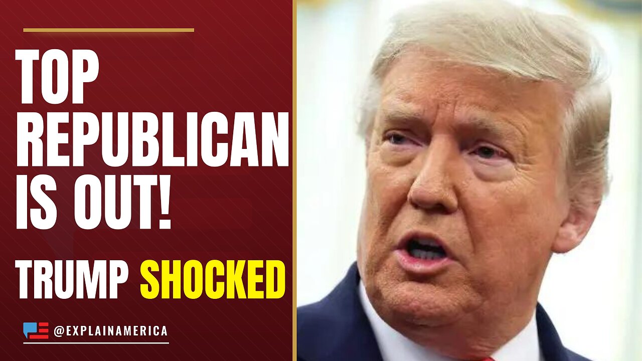 BREAKING: Senate Stunner - Top Republican Is Out!