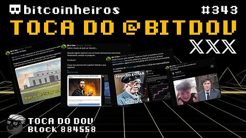 Toca do Bitcoin no X - Fevereiro de 2025 