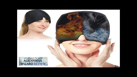 Migraine Relief Hat headache hat Gel Hot Cold Therapy Ice Cap Review