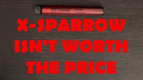 X-Sparrow is cheap but isn’t worth it. Review & Teardown