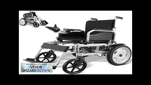 VEVOR Electric Wheelchair for Adults Seniors 265 lbs Weight Capacity 17.5in Width Review