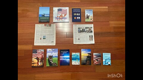 A view of my books and special custom notebooks.🇺🇸