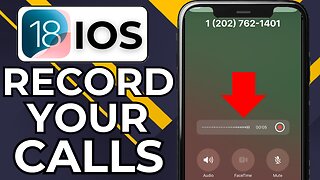 HOW TO RECORD CALLS ON IPHONE IOS 18