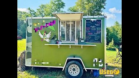 Compact - 2021 6' x 10' Food Concession Trailer | Mobile Vending Unit for Sale in New Hampshire!