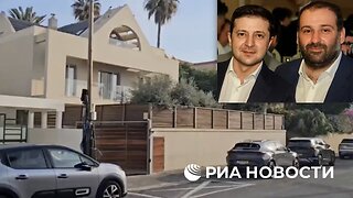UKRAINE & ZIONISM - Israeli luxurious Mansion of Mindich, Zelensky's friend who fled a corruption scandal