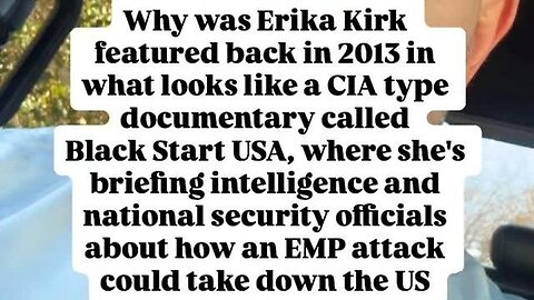Why is Ericka Kirk featured in a CIA Documentary?